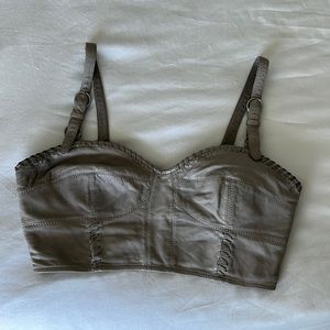 COPY - Leather Allsaints bra